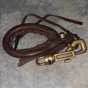 Balenciaga Lambskin Keychain